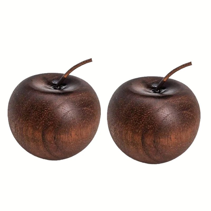 Minimalist Wooden Apple Diffuser — Aromatherapy Home & Car Décor