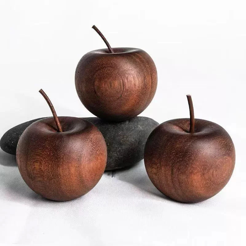Minimalist Wooden Apple Diffuser — Aromatherapy Home & Car Décor